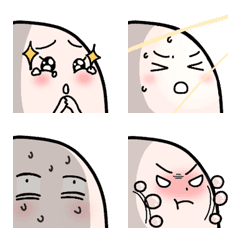 [LINE絵文字] Annoying BigFace emojiの画像
