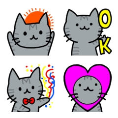 [LINE絵文字] ティムという名の猫の絵文字の画像