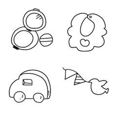 毎日使える幸せ絵文字の絵文字メイン画像