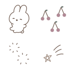[LINE絵文字] ナチュラル * 。◌ 2の画像