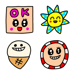 [LINE絵文字] riekimのかわいいセットパックの画像