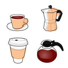 [LINE絵文字] おはよう(coffee)の画像