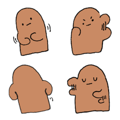 [LINE絵文字] 踊る埴輪の画像