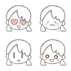 [LINE絵文字] Michiru's handwritten emoji 2の画像