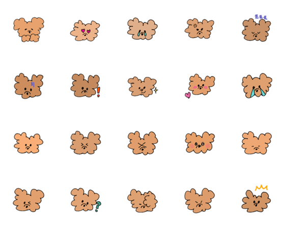 [LINE絵文字]ponzuEmojiの画像一覧