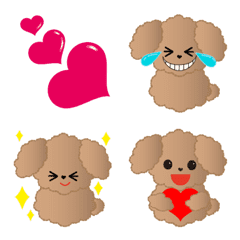 ハートde毎日☆TOY POODLEの絵文字メイン画像