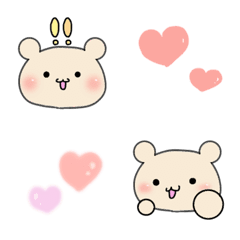 ゆるふわくまの絵文字メイン画像