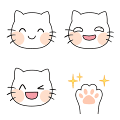 [LINE絵文字] kitty cheeks pinkの画像