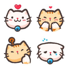 [LINE絵文字] Paw ＆ Purr Emojiの画像