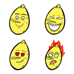 [LINE絵文字] Crazy lemonの画像
