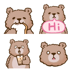 [LINE絵文字] Q BEARの画像