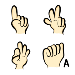 [LINE絵文字] Thai sign  languageの画像