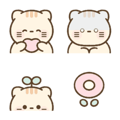 ふわもちねこ2の絵文字メイン画像