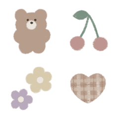 ◯.*FUWARIくまさん*.◯の絵文字メイン画像