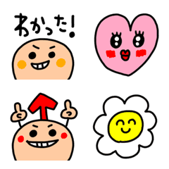 [LINE絵文字] riekimの使いやすい絵文字2の画像