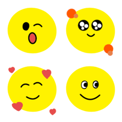 [LINE絵文字] スマイリー使いやすい絵文字顔文字3の画像