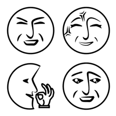 [LINE絵文字] 写植みたいな絵文字の画像