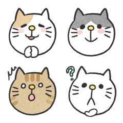 [LINE絵文字] 色々ねこ絵文字の画像