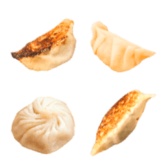 [LINE絵文字] 餃子ですの画像