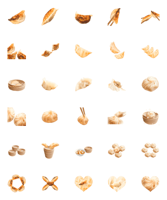 [LINE絵文字]餃子ですの画像一覧