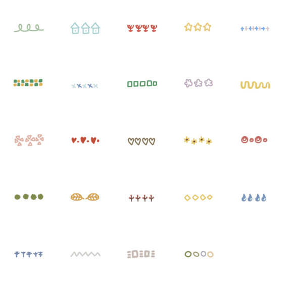 [LINE絵文字]A beautiful day starts with decorationの画像一覧