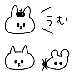 [LINE絵文字] ゆるしゅーる王国④基本パックの画像