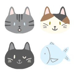 [LINE絵文字] ねことあいさつの画像