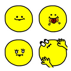 ビビッド顔絵文字の絵文字メイン画像