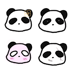 [LINE絵文字] OvO pandaの画像