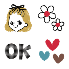 オシャレに伝える♡オトナGIRL mixの絵文字メイン画像