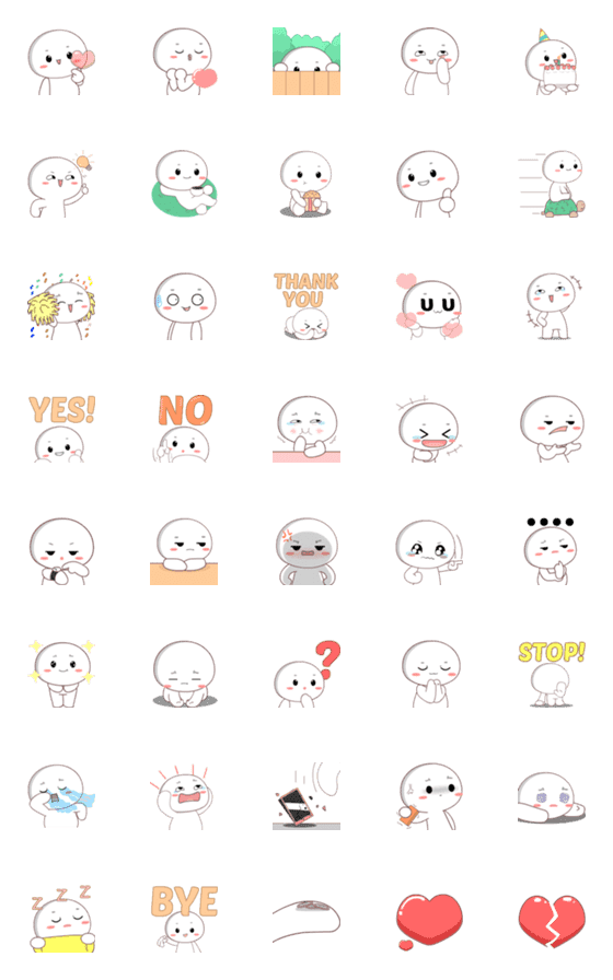 [LINE絵文字]Gunduls paculs : emojiの画像一覧