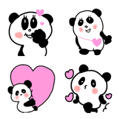 [LINE絵文字] パンダのパンちゃん2の画像