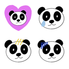 [LINE絵文字] Panda pandasの画像