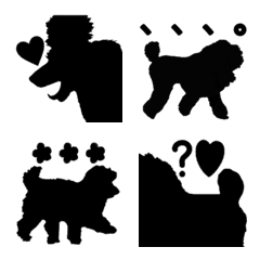 [LINE絵文字] アナライトとお月姉妹の画像