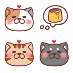 [LINE絵文字] ねこねこーず 基本の絵文字の画像