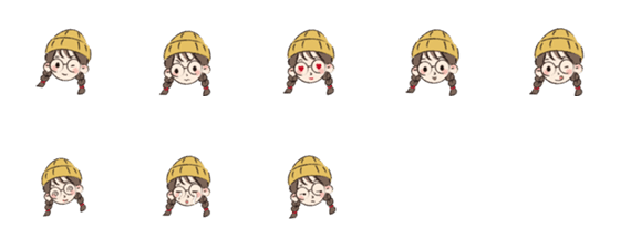 [LINE絵文字]A LITTLE GILの画像一覧