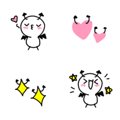 [LINE絵文字] 使いやすい かわいい ぷちっと悪魔くんの画像