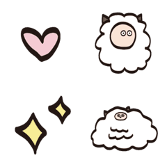 [LINE絵文字] Crazy sheepの画像