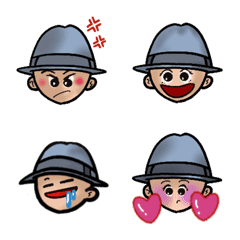 [LINE絵文字] Cute emoji of Jackの画像