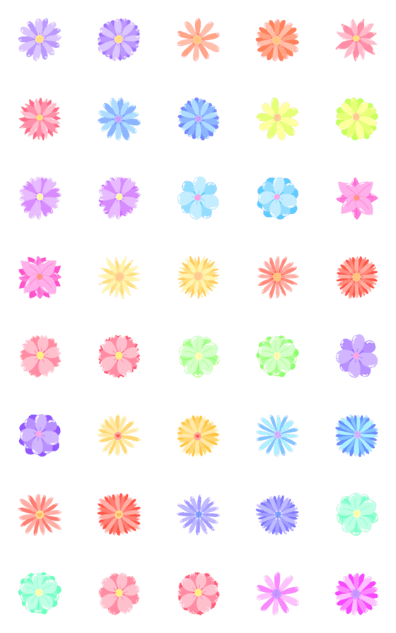 [LINE絵文字]Flowers need time to bloomの画像一覧