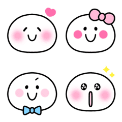 [LINE絵文字] ♡ゆるかわ×カラフル×スマイル♡4の画像