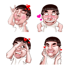 [LINE絵文字] Emoji, I am a funny Love You Everydayの画像