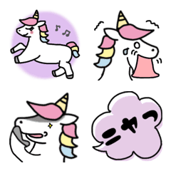 [LINE絵文字] きなこママ 娘よ、ユニコーンだよの画像