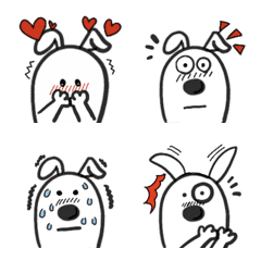 [LINE絵文字] Cute animal feelingの画像