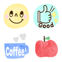 絵本みたいな♡絵文字の絵文字メイン画像