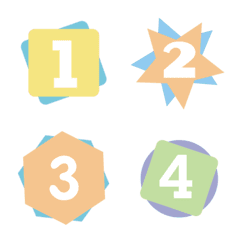 Number emoji 15の絵文字メイン画像
