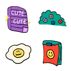 [LINE絵文字] all cute stuffの画像