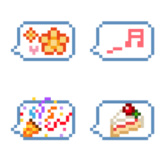 [LINE絵文字] Pixel Mood 3の画像