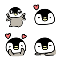 [LINE絵文字] ゆる〜いペンギン2の画像