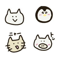 [LINE絵文字] simple emoji 4631の画像